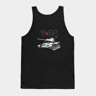 T-34-Tank-Soviet Union-War-WW II Tank Top